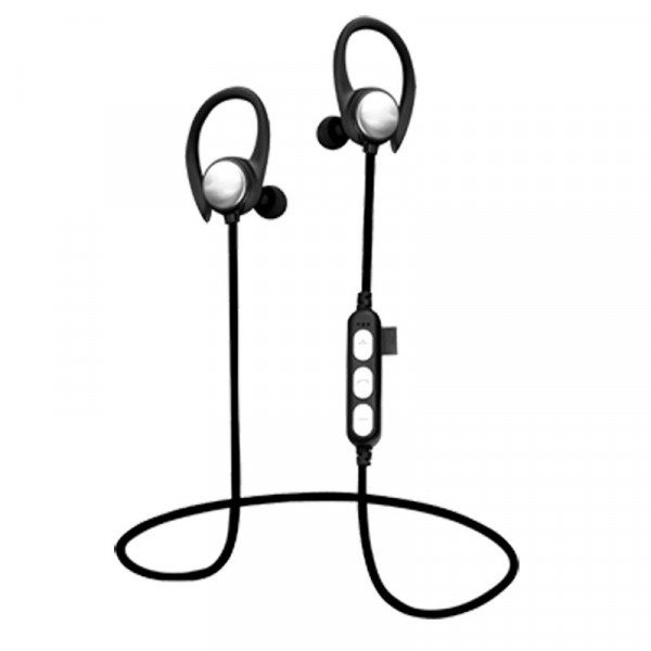 Wholesale Hook Over the Ear Bluetooth Headset Earbud with MicroSD Music Slot MST7 (Black)
